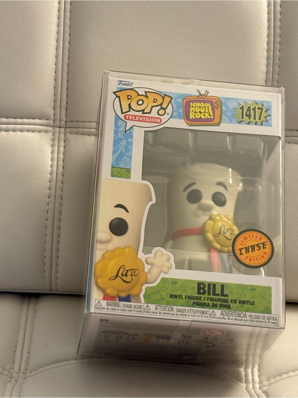 Bill School House Rock Chase Funko Pop 1417